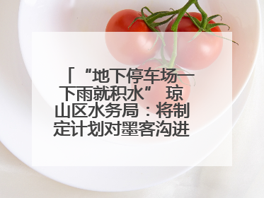 “地下停车场一下雨就积水” 琼山区水务局：将制定计划对墨客沟进行雨污分流