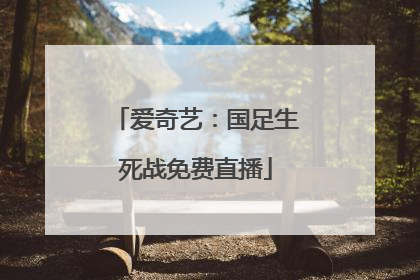 爱奇艺：国足生死战免费直播