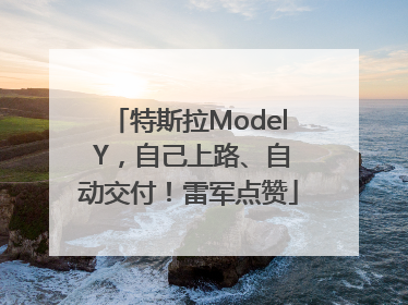 特斯拉Model Y，自己上路、自动交付！雷军点赞
