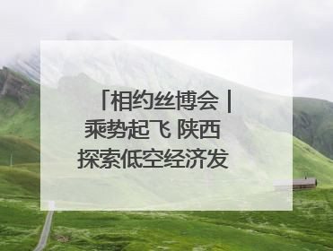 相约丝博会｜乘势起飞 陕西探索低空经济发展新动力