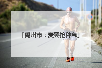 禹州市：麦罢抢种急