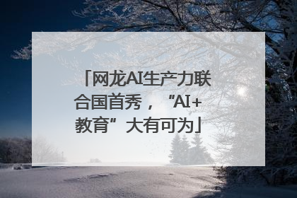 网龙AI生产力联合国首秀，“AI+教育”大有可为