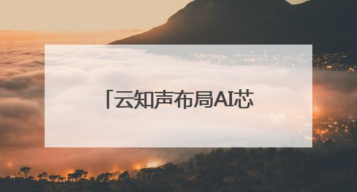 云知声布局AI芯片成果显著，持续推进上市进程助智能终端产业升级
