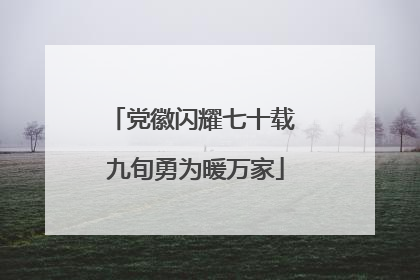 党徽闪耀七十载 九旬勇为暖万家