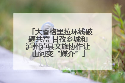 大香格里拉环线破题共富 甘孜乡城和泸州泸县文旅协作让山河变“媒介”