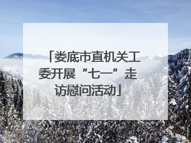 娄底市直机关工委开展“七一”走访慰问活动