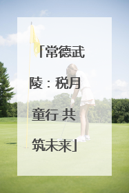 常德武陵：税月童行 共筑未来