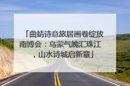 曲靖诗意旅居画卷绽放南博会：乌蒙气魄汇珠江，山水诗城启新章