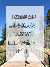 法国涉巴以表态惹美大使“风凉话” 扯上“蔚蓝海岸”