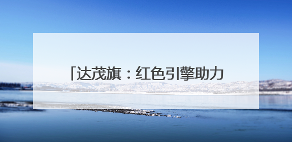达茂旗：红色引擎助力合作社走上致富新赛道